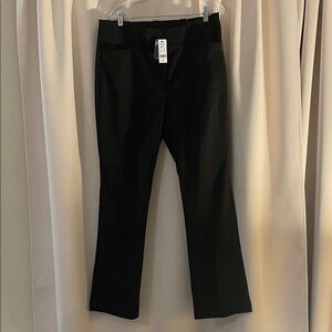 New York & Company Black Trousers 12 Tall NWT
